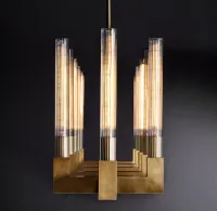 Cannele Linear Chandelier 67" For Kitchen Island