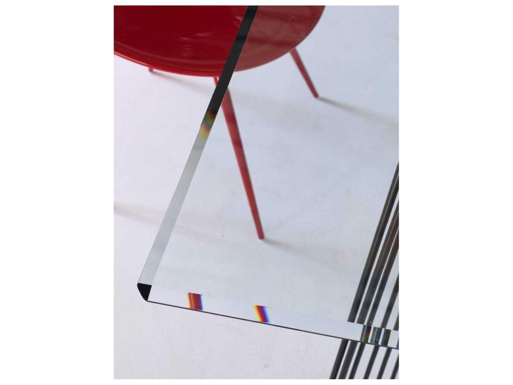 Anapo By Gordon Guillaumier Rectangular Glass Dining Table