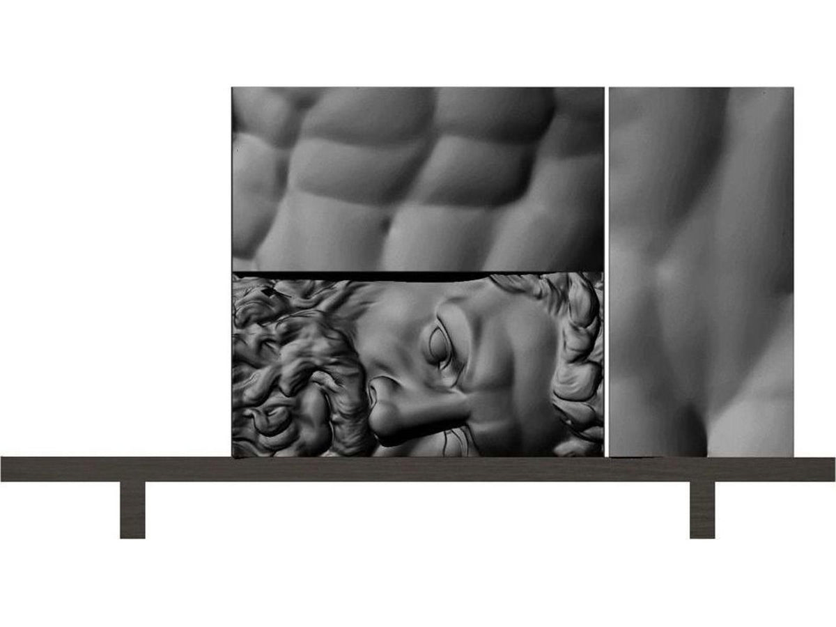 Ercole E Afrodite Modular Wood Sideboard