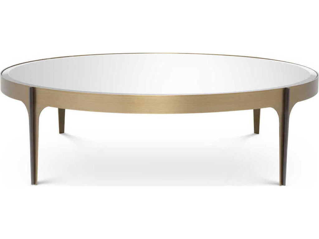 Artemisa L Brushed Brass Coffee Table
