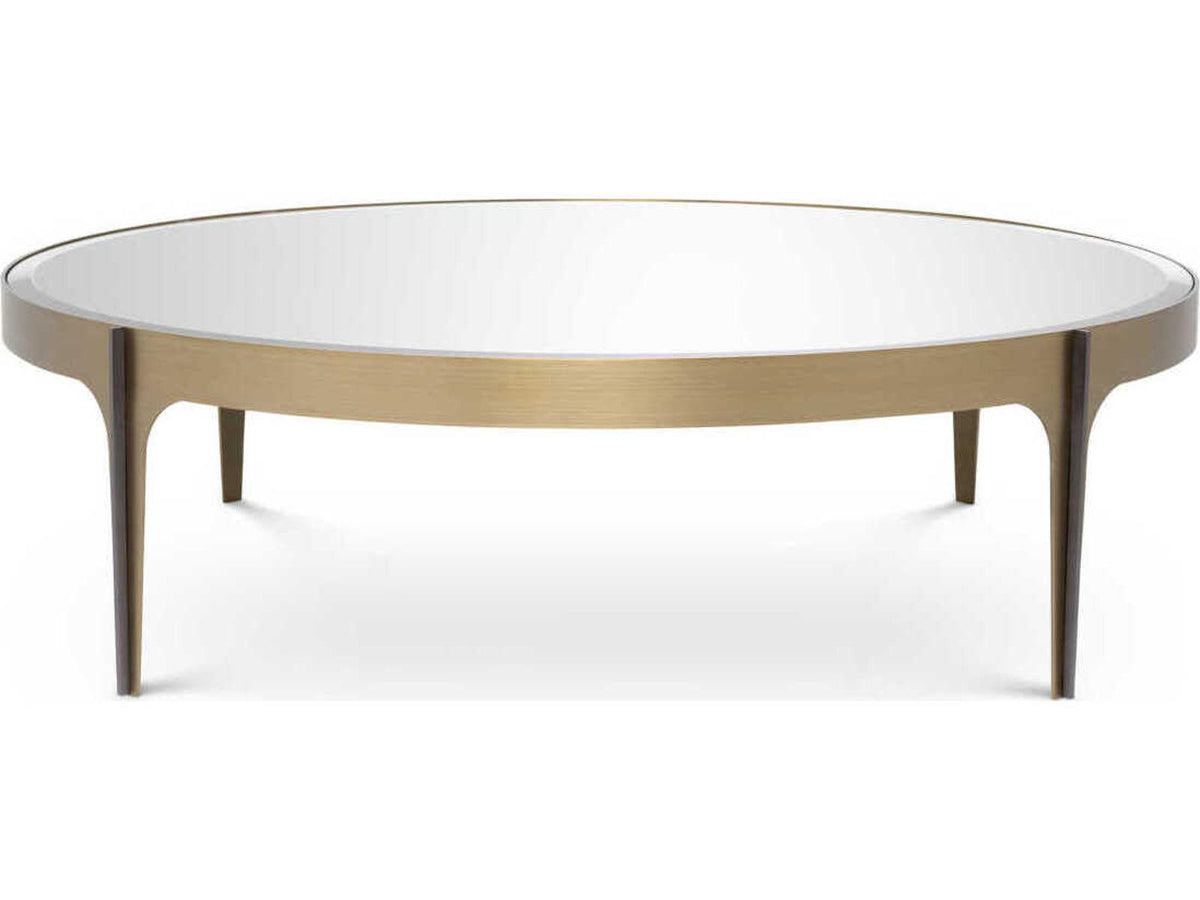 Artemisa L Brushed Brass Coffee Table
