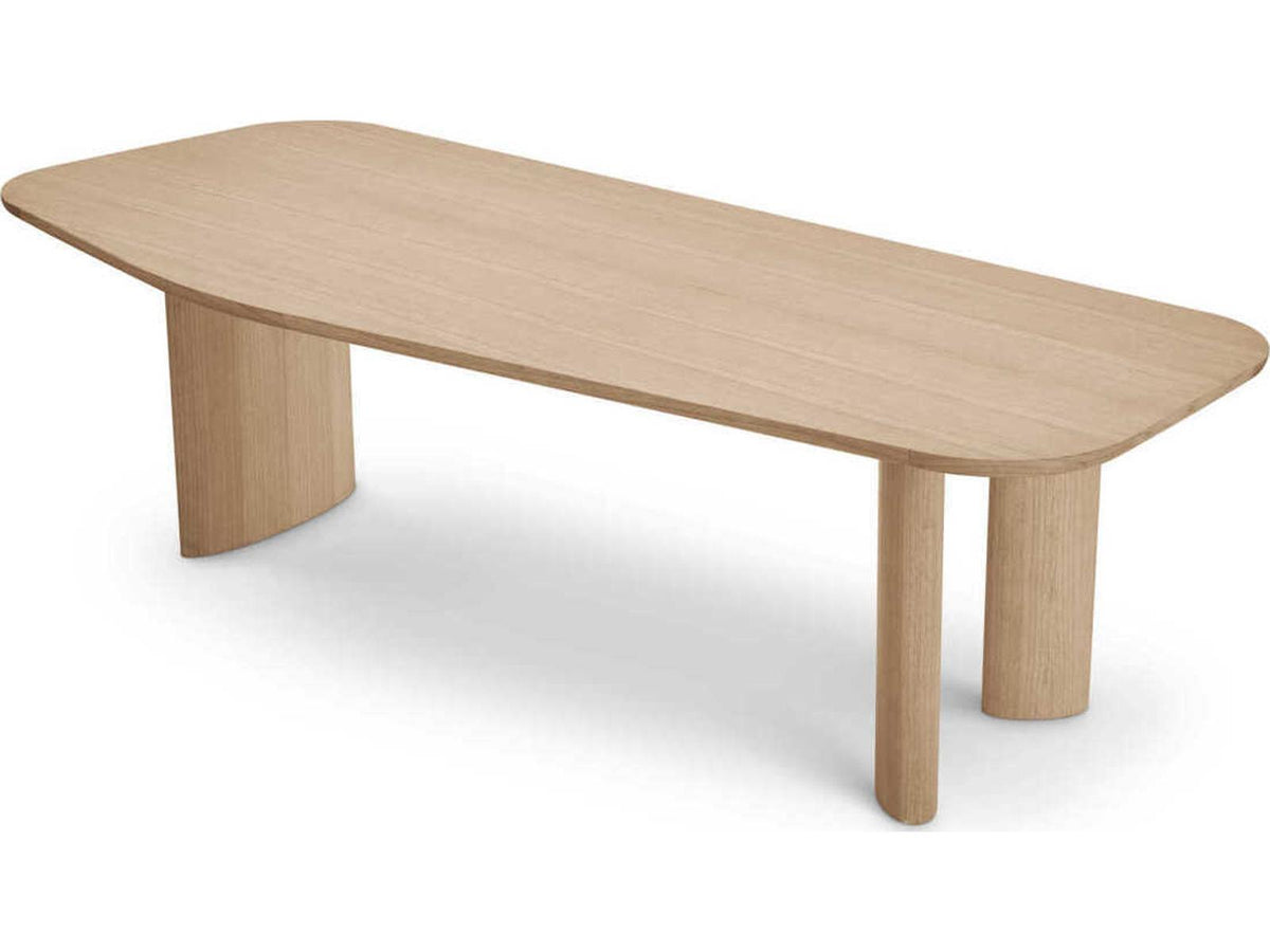 Flemings Natural Oak Veneer Dining Table