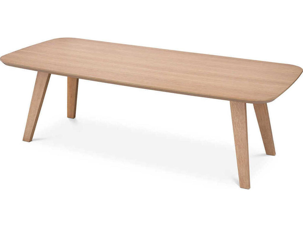 Glover Rectangle Dining Table in Natural Oak Veneer
