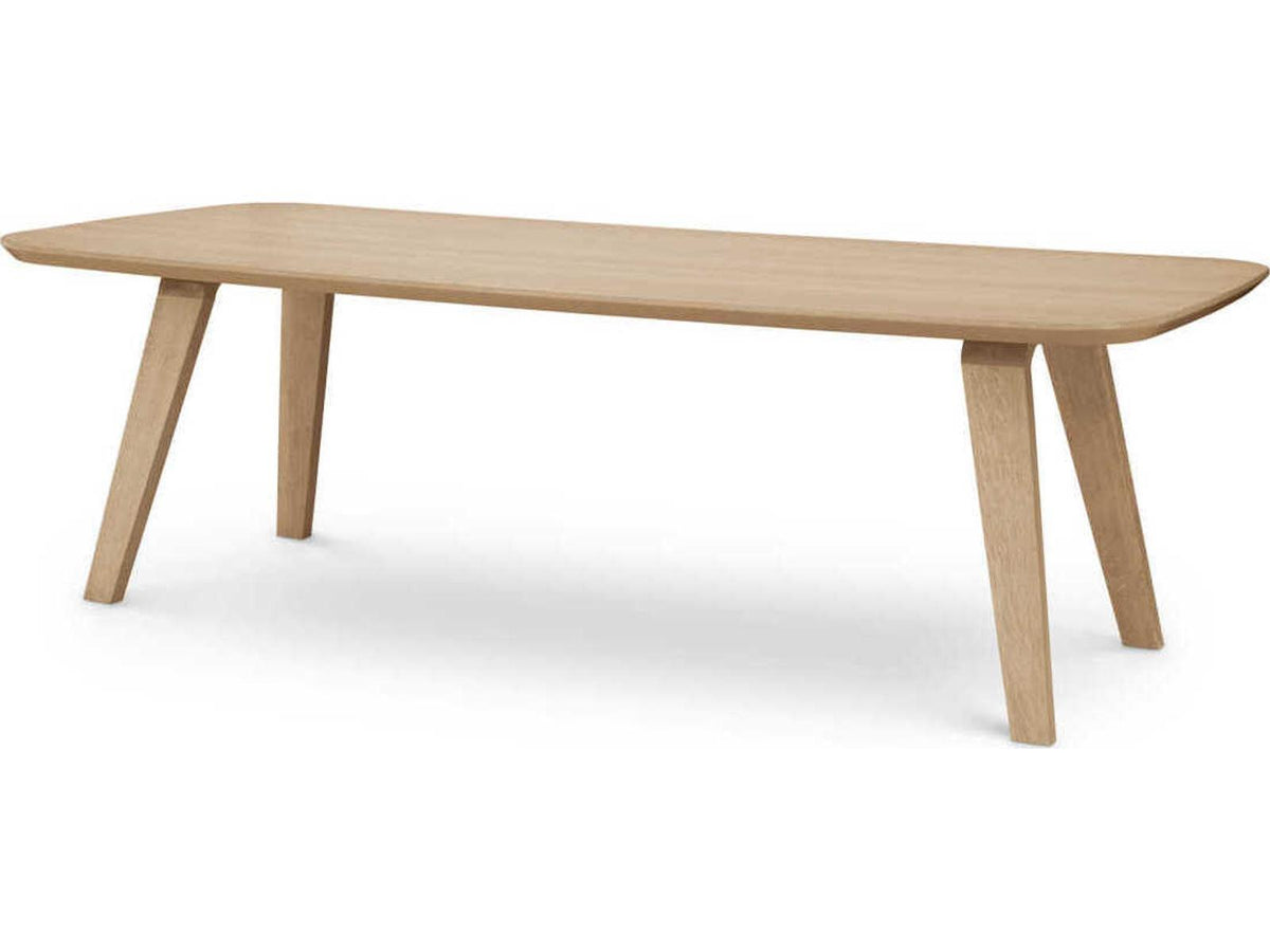 Glover Rectangle Dining Table in Natural Oak Veneer