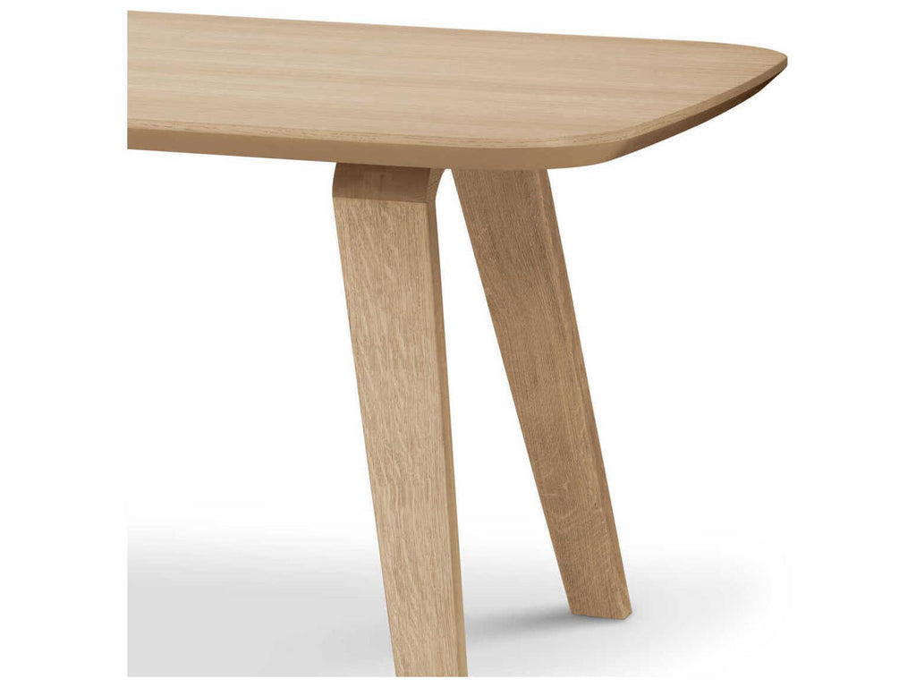 Glover Rectangle Dining Table in Natural Oak Veneer