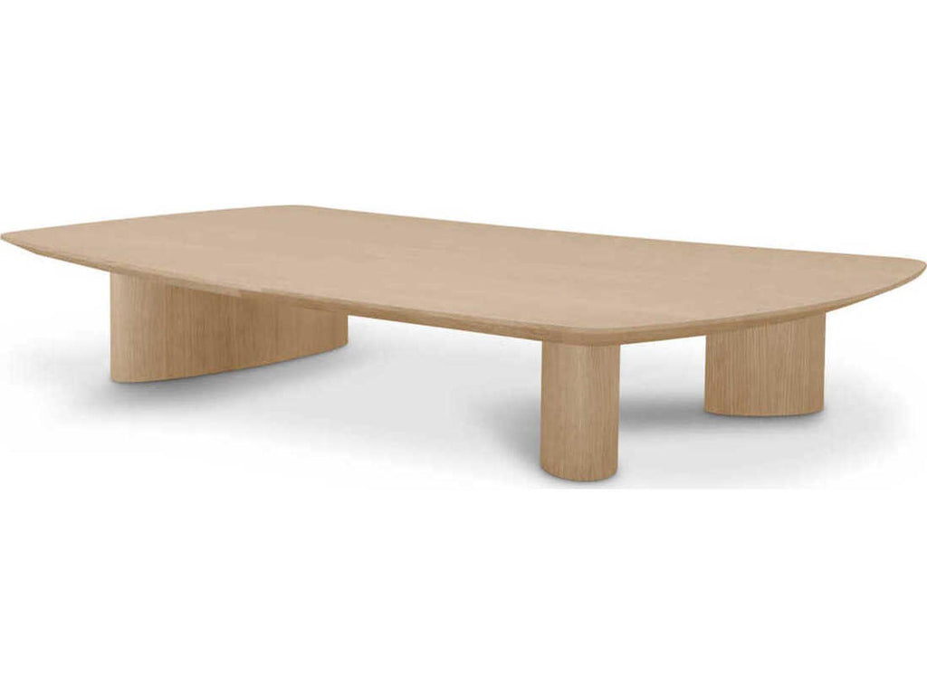 Bergman Rectangular Coffee Table in Natural Oak Veneer