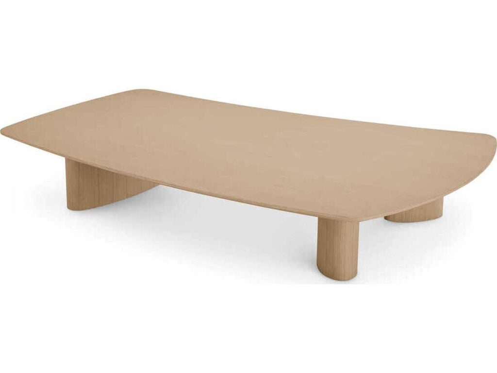 Bergman Rectangular Coffee Table in Natural Oak Veneer