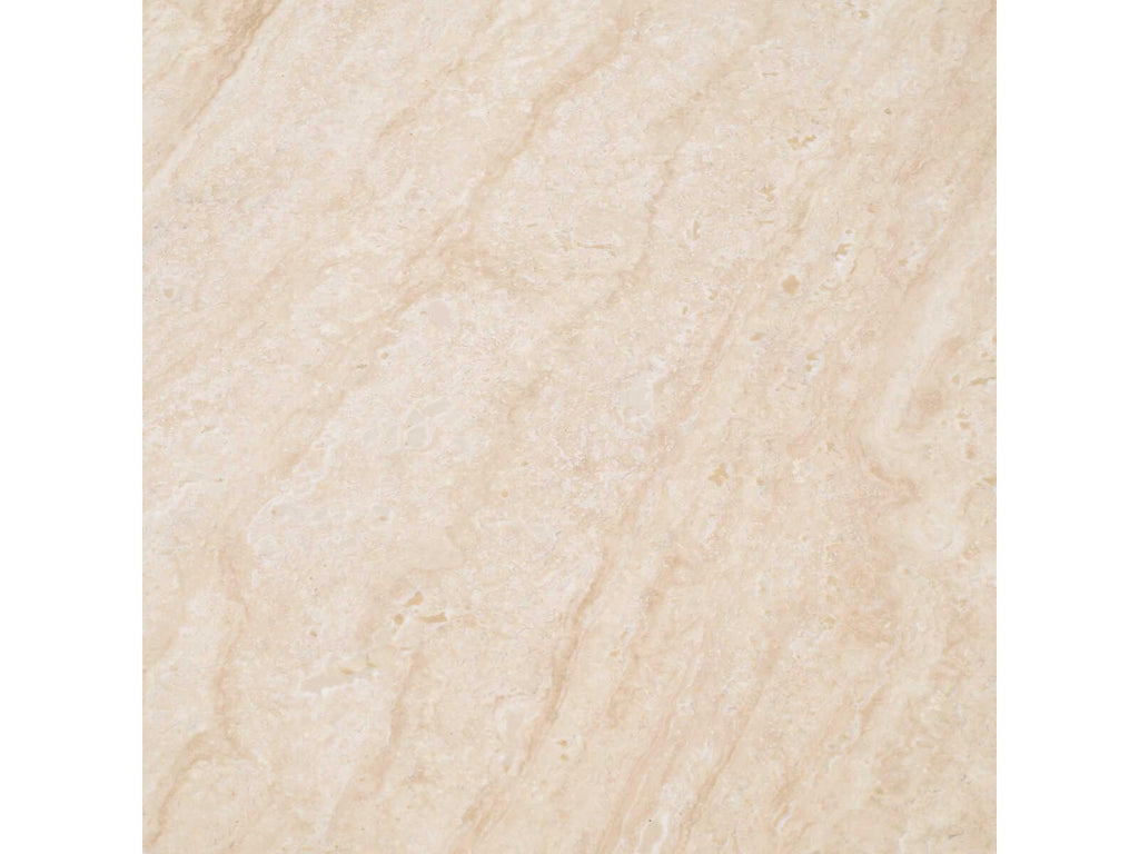 Larino L Travertine Triangular Side Table