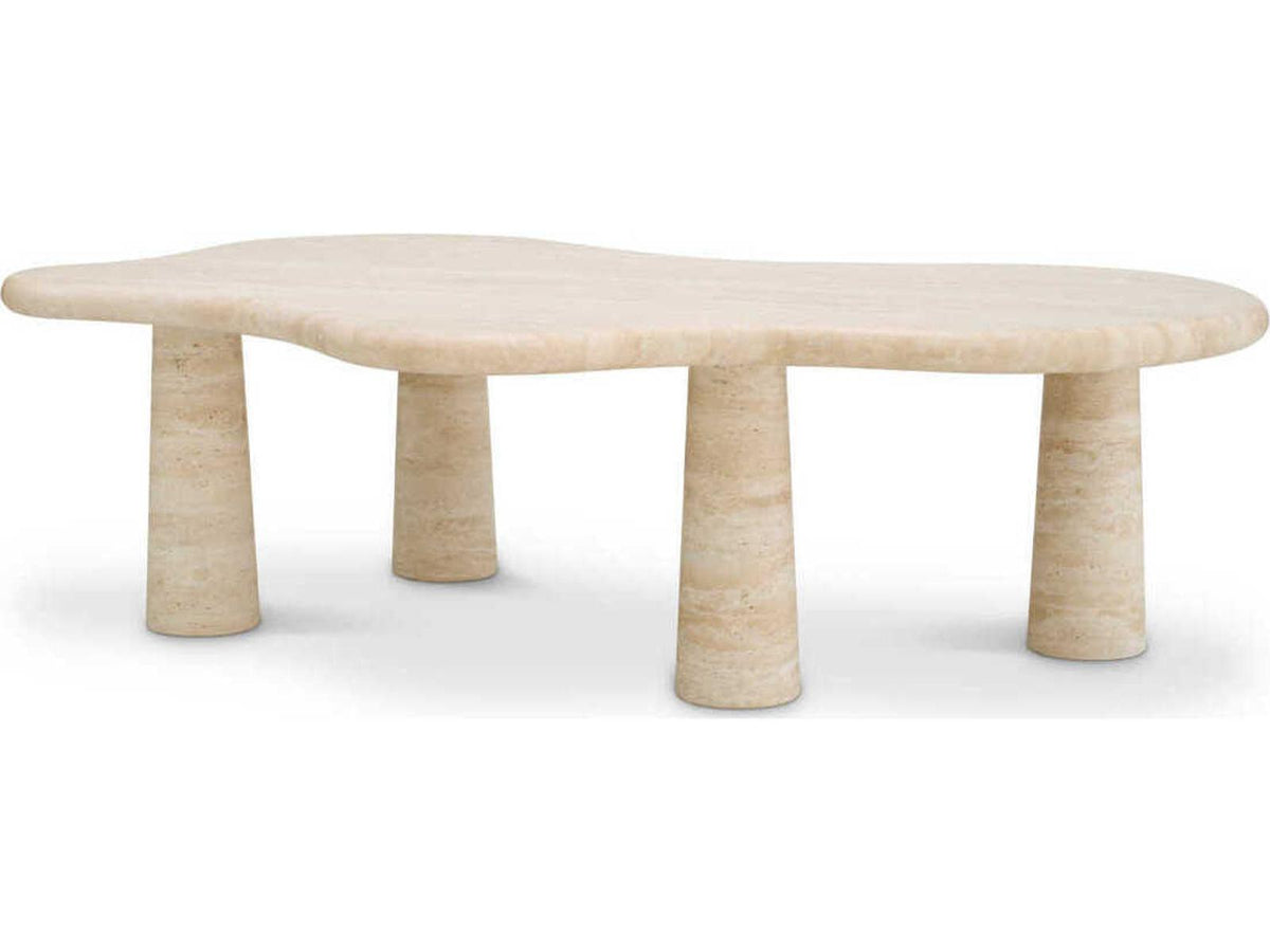 Isernia Travertine Coffee Table