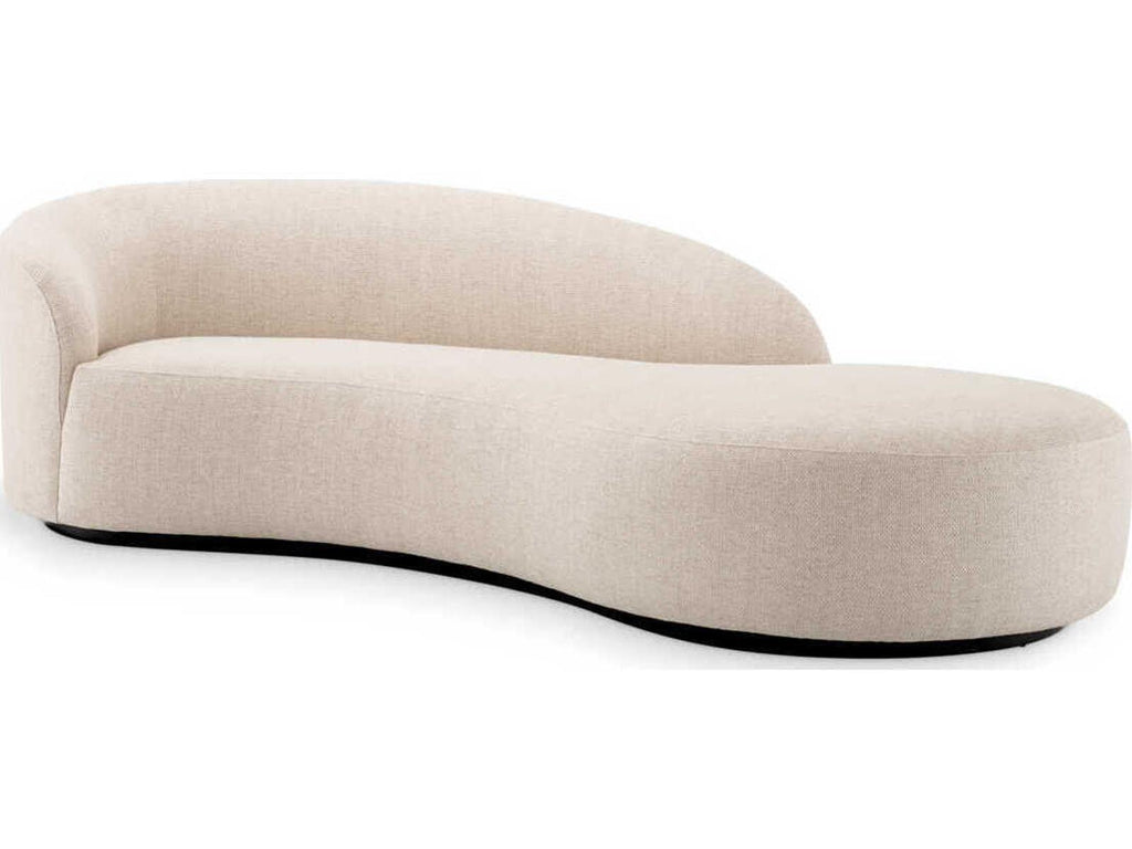 Bernd 3-Seat Upholstered Sofa in Pausa Natural Beige