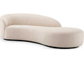 Bernd 3-Seat Upholstered Sofa in Pausa Natural Beige