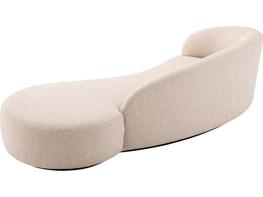 Bernd 3-Seat Upholstered Sofa in Pausa Natural Beige