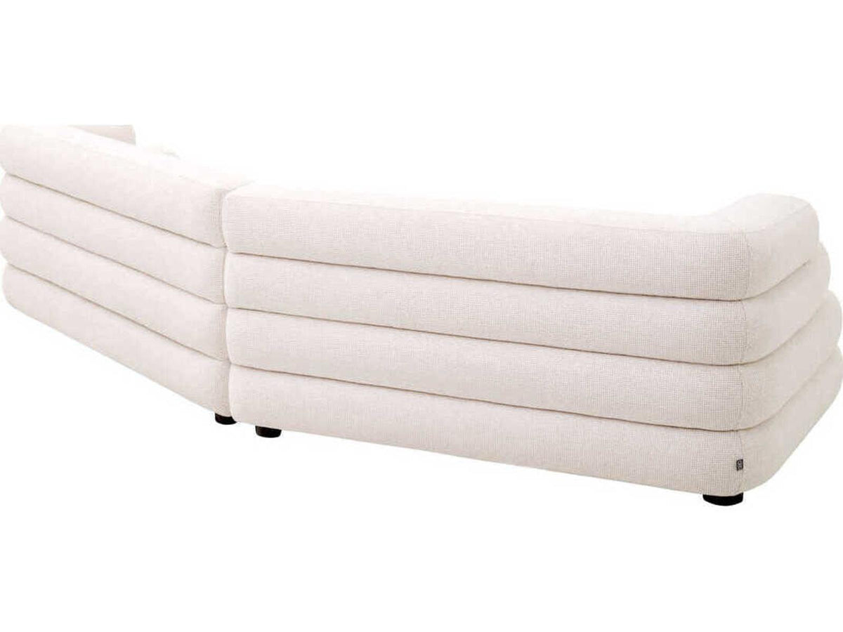 Malaga White Upholstered Modular