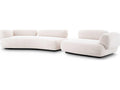 Cabrera White Upholstered Modular