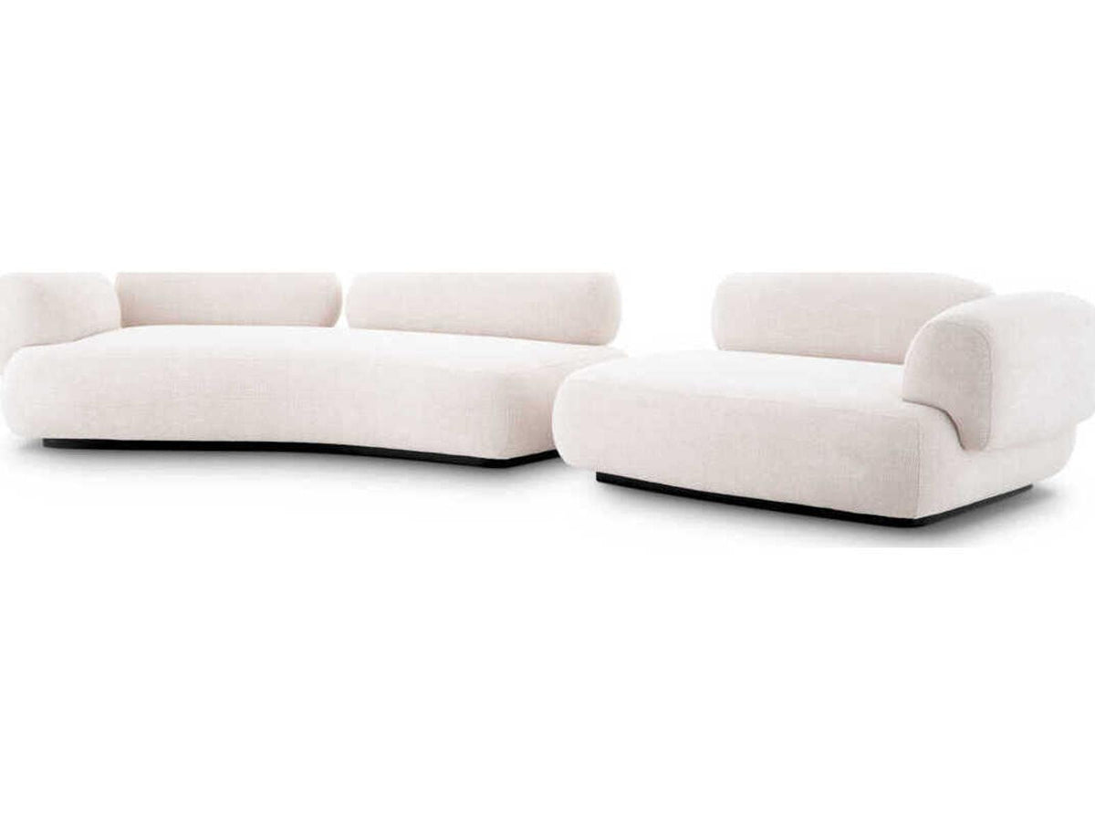 Cabrera White Upholstered Modular