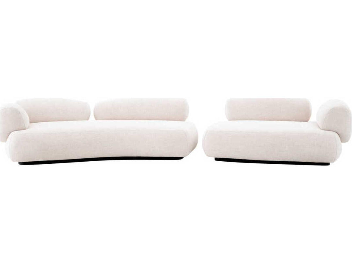 Cabrera White Upholstered Modular