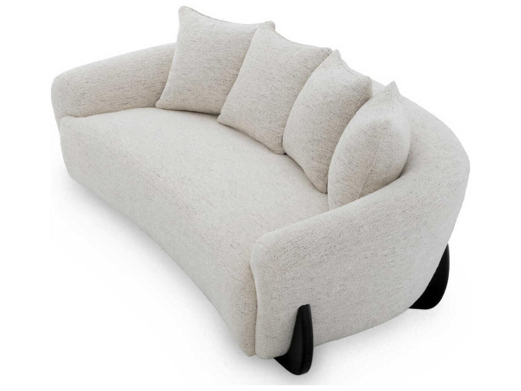 Siderno Cream Upholstered Sofa