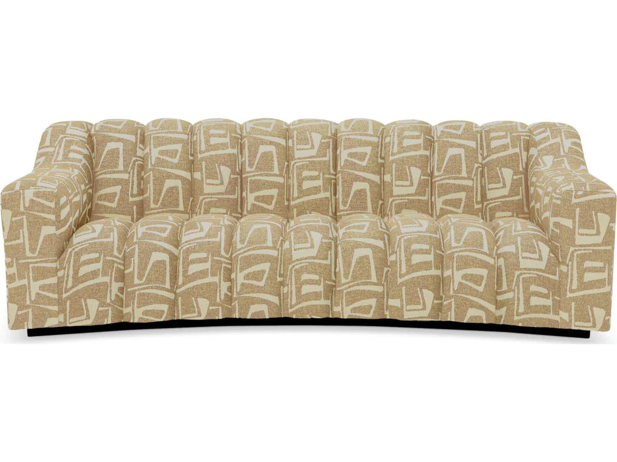 Kelly S Fabric Sofa in Davenport Light Brown