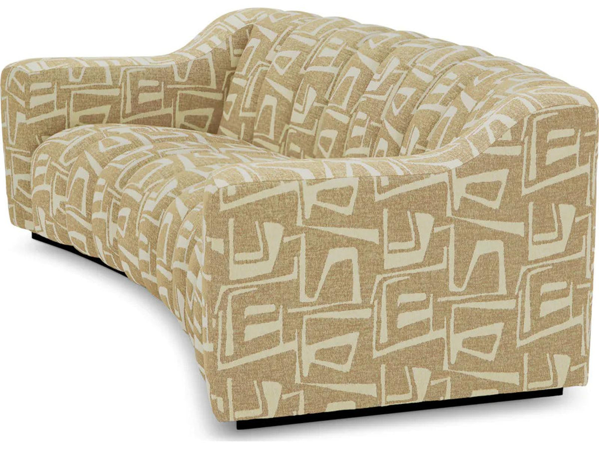 Kelly S Fabric Sofa in Davenport Light Brown