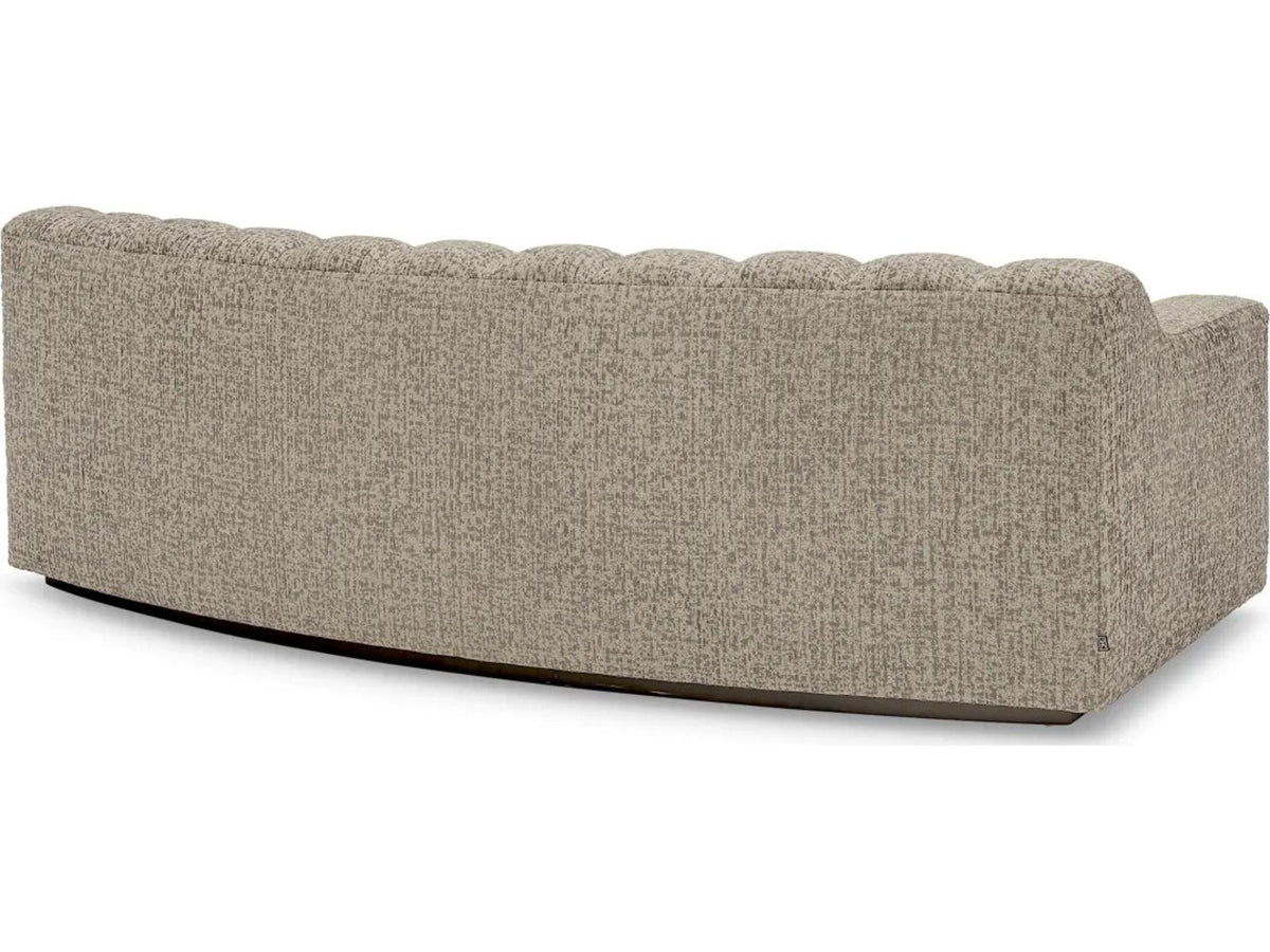 Kelly S 3-Seat Fabric Sofa in Montclair Warm Grey
