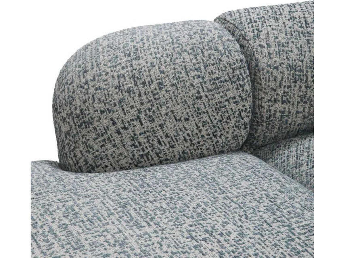 Bjorn Gray Upholstered 2-Piece Sectional Sofa
