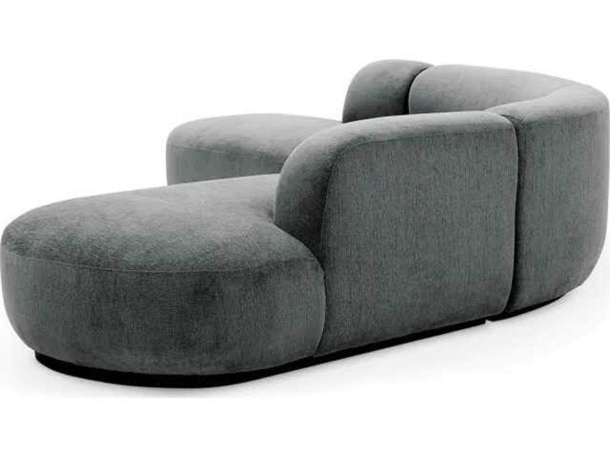 Bjorn Gray Upholstered Modular Sectional Sofa