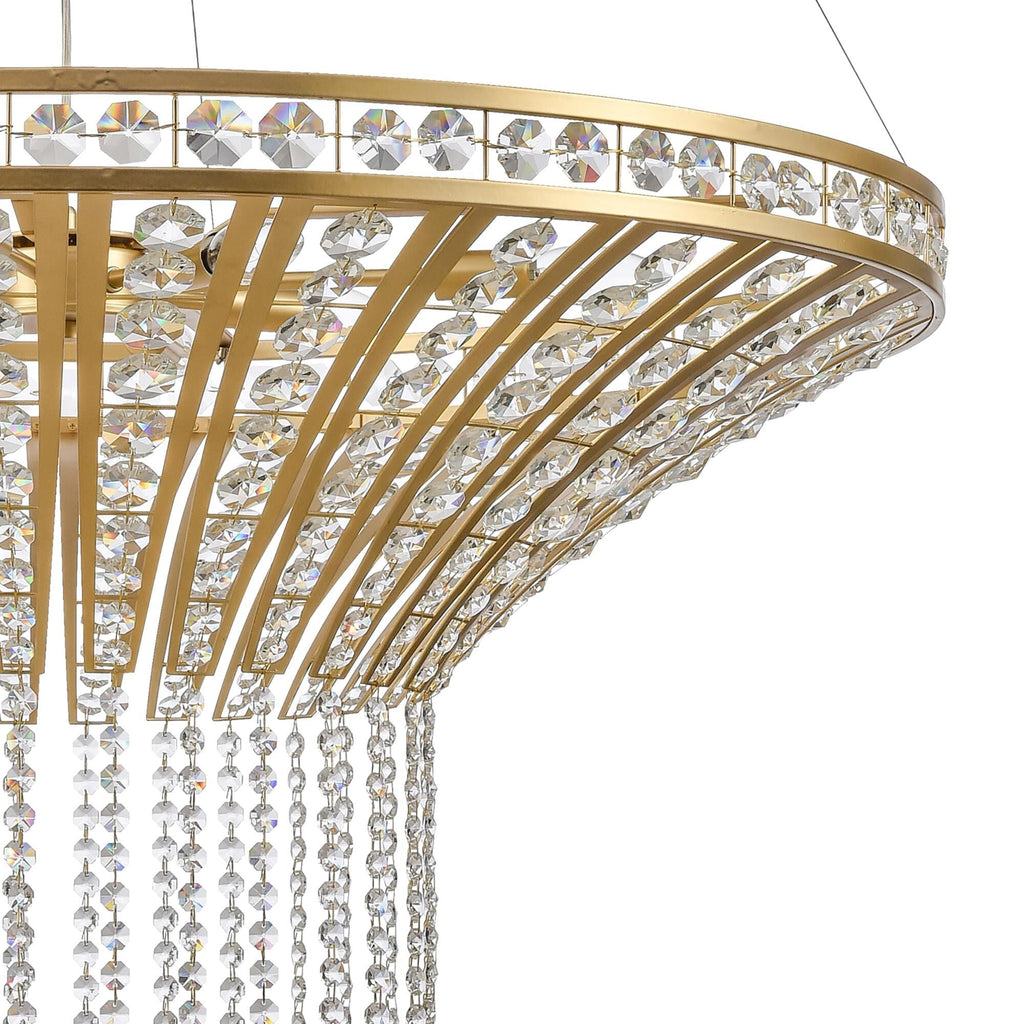 Elk Home Fantania 97 Inch 8 Light Chandelier Cp750890