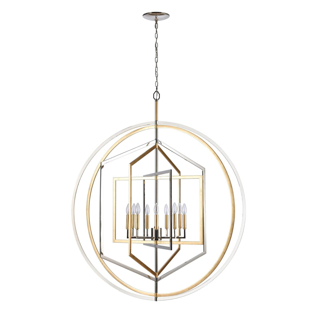Elk Lighting Geosphere 46 Inch 9 Light Chandelier Cp779430