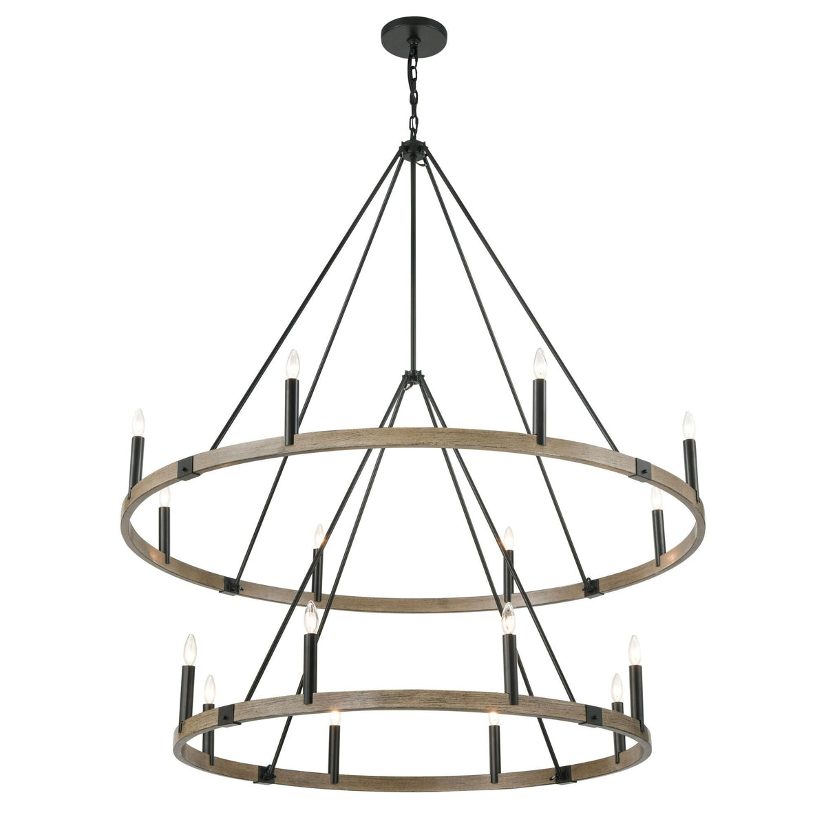 Elk Lighting Transitions 56 Inch 16 Light Chandelier Cp547797