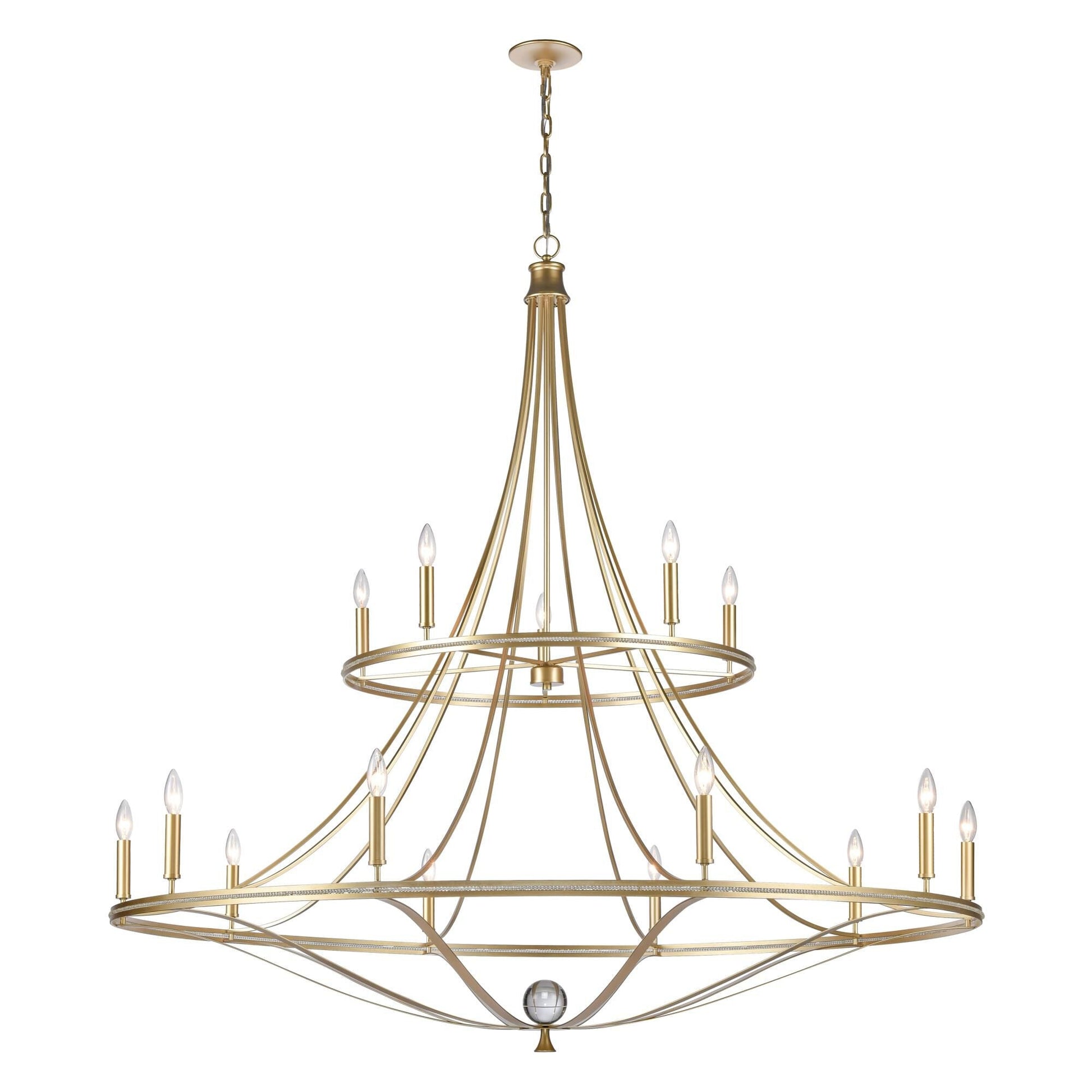 Elk Lighting Noura 60 Inch 15 Light Chandelier Cp779432