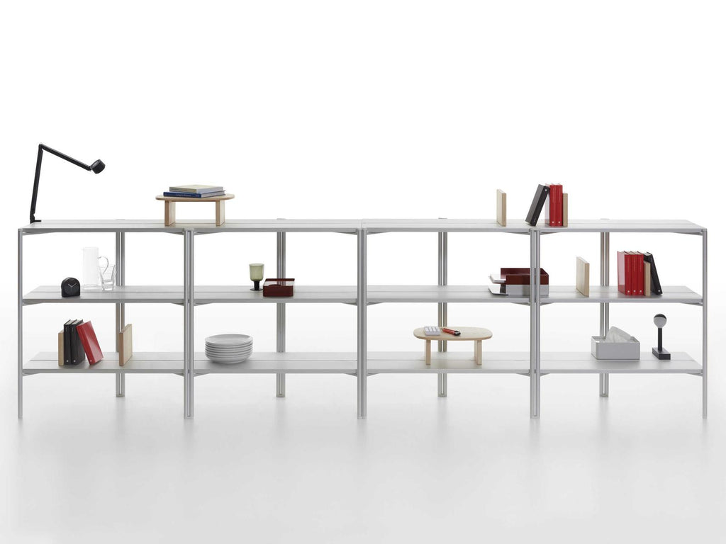 Run By Sam Hecht And Kim Colin Rectangular Clear Anodized Aluminum Console Table