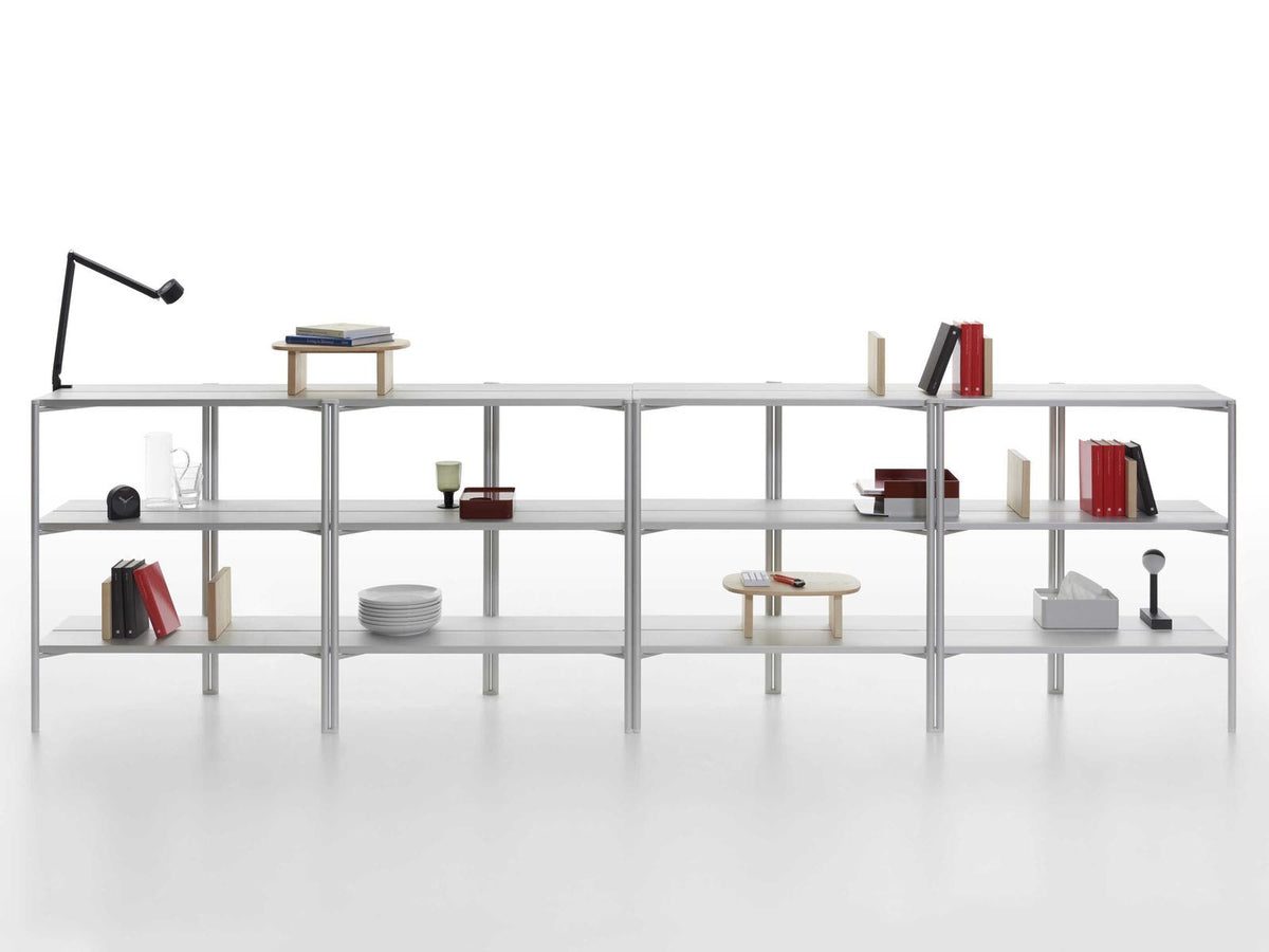 Run By Sam Hecht And Kim Colin Rectangular Clear Anodized Aluminum Console Table