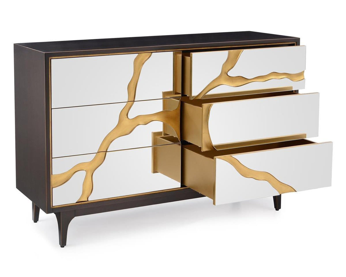 John Richard Revne Six-Drawer Chest of Drawers