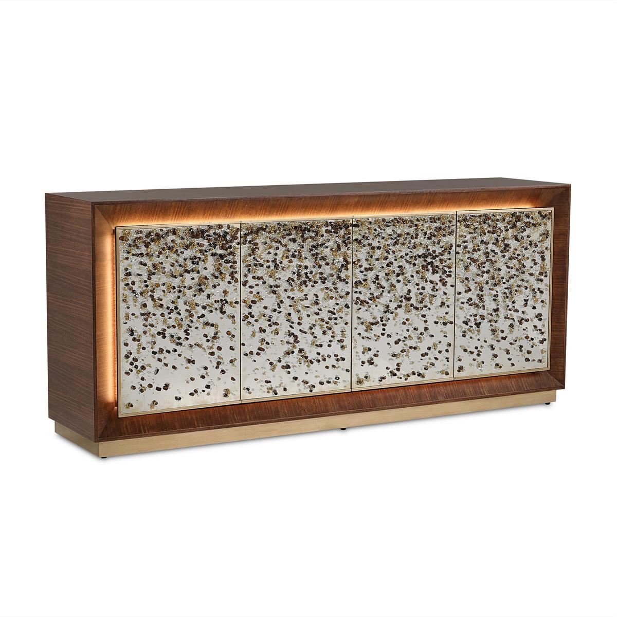 John Richard Macallan Four-Door Lighted Credenza