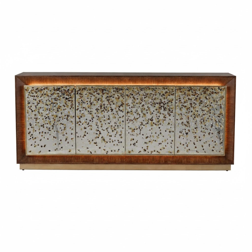 John Richard Macallan Four-Door Lighted Credenza
