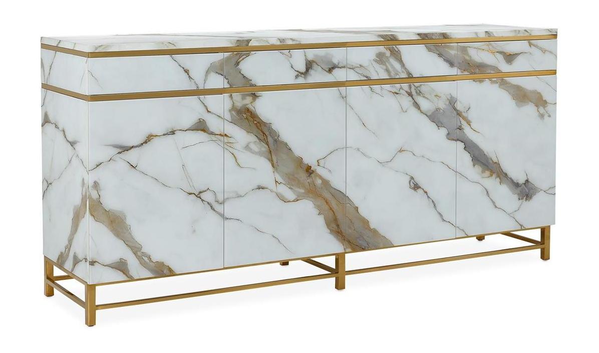 John Richard Marbled Four-Door Sideboard