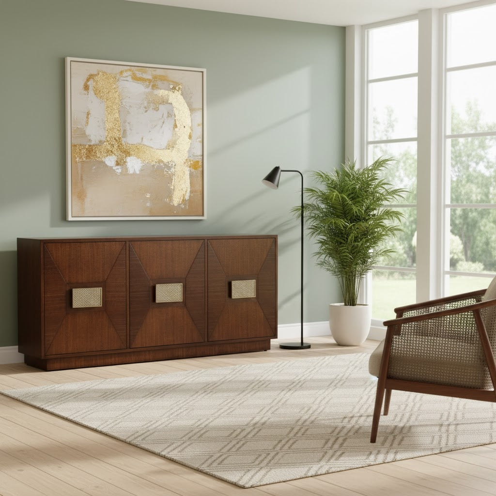 John Richard Everett Three-Door Sideboard