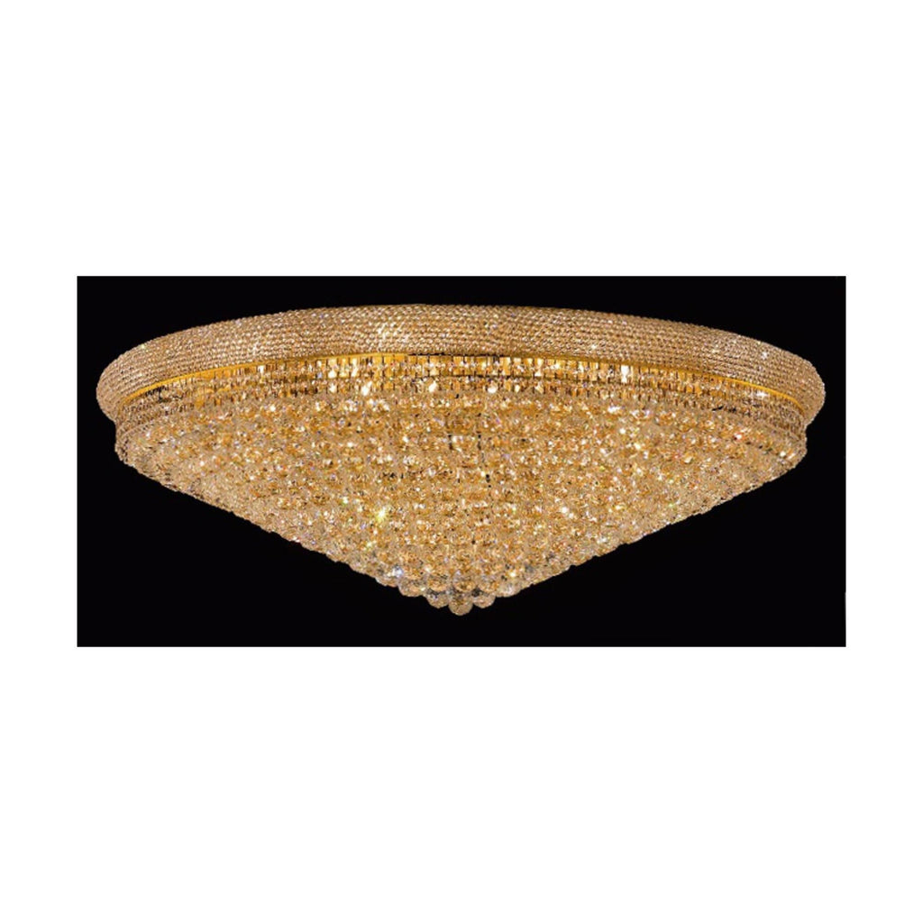 Elegant Lighting Primo 48 Inch 33 Light Flush Mount Cp25799