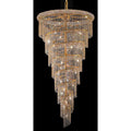 Elegant Lighting Spiral 36 Inch Large Pendant Cp25828