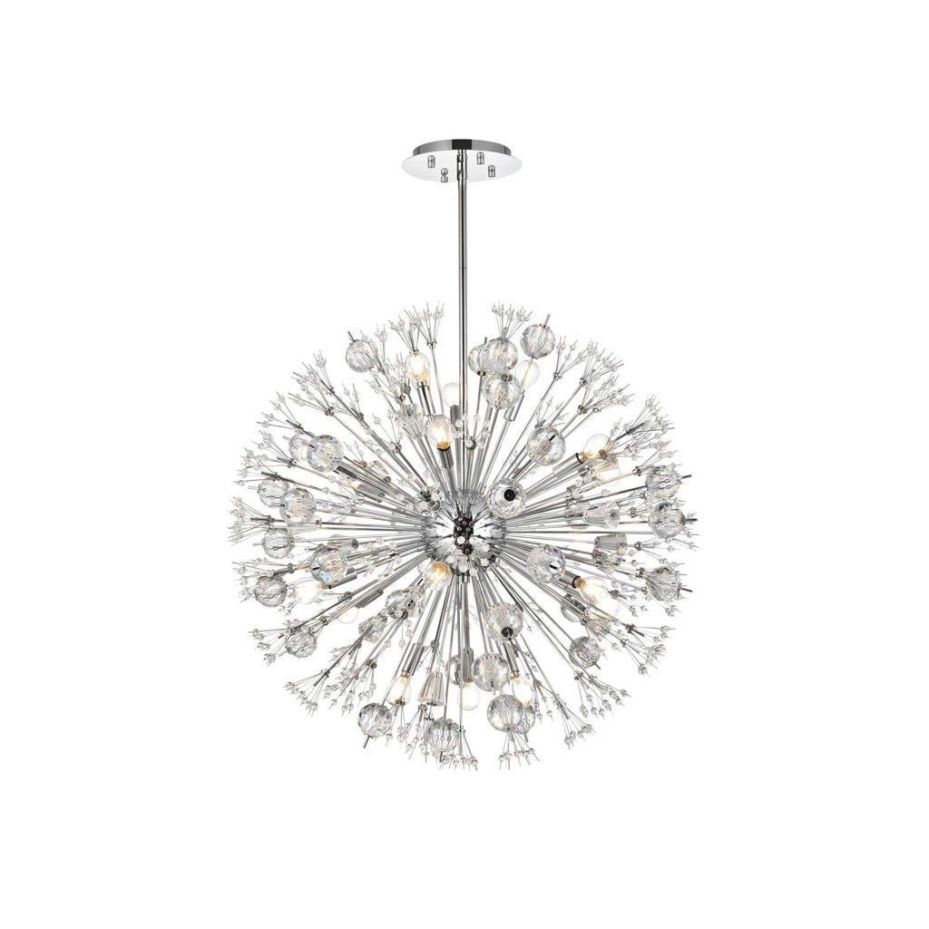 Elegant Lighting Vera 32 Inch Large Pendant Cp728908