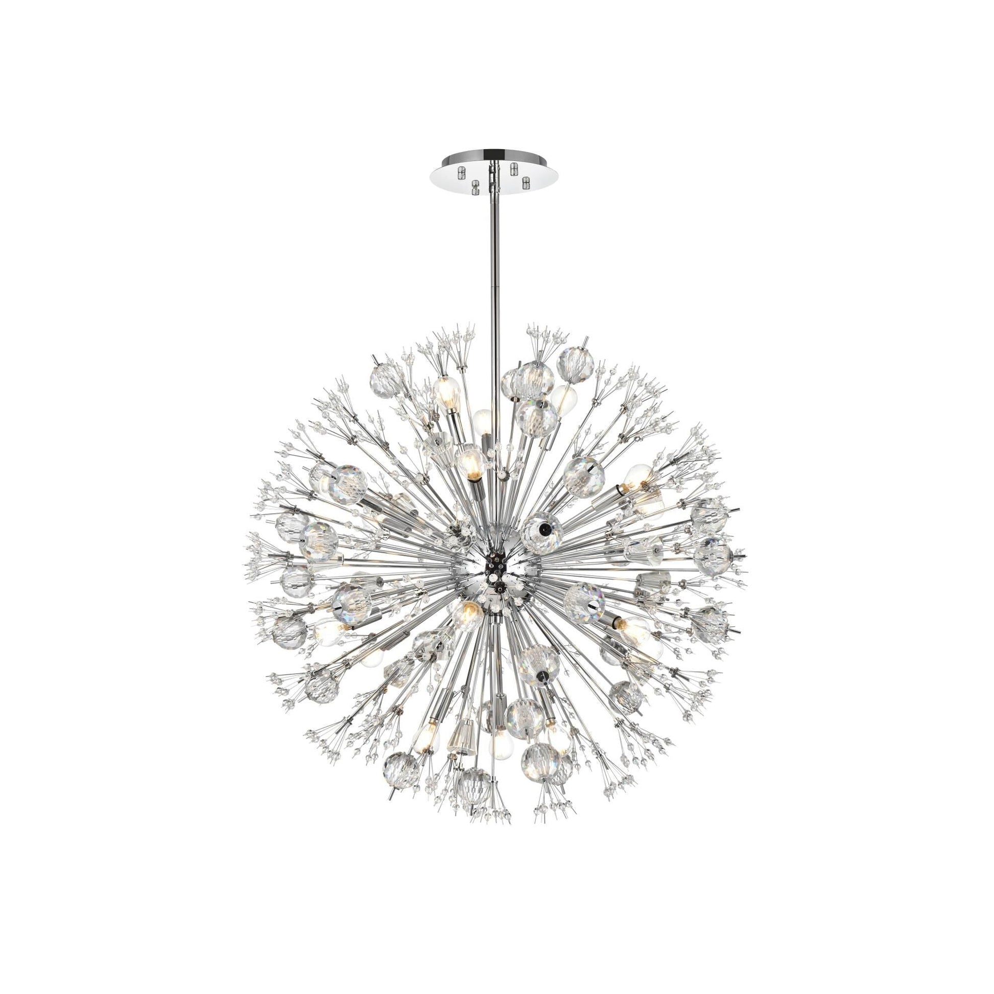 Elegant Lighting Vera 32 Inch Large Pendant Cp728908