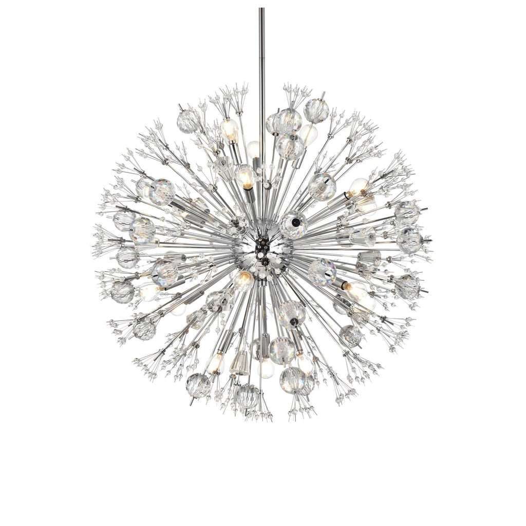 Elegant Lighting Vera 32 Inch Large Pendant Cp728908