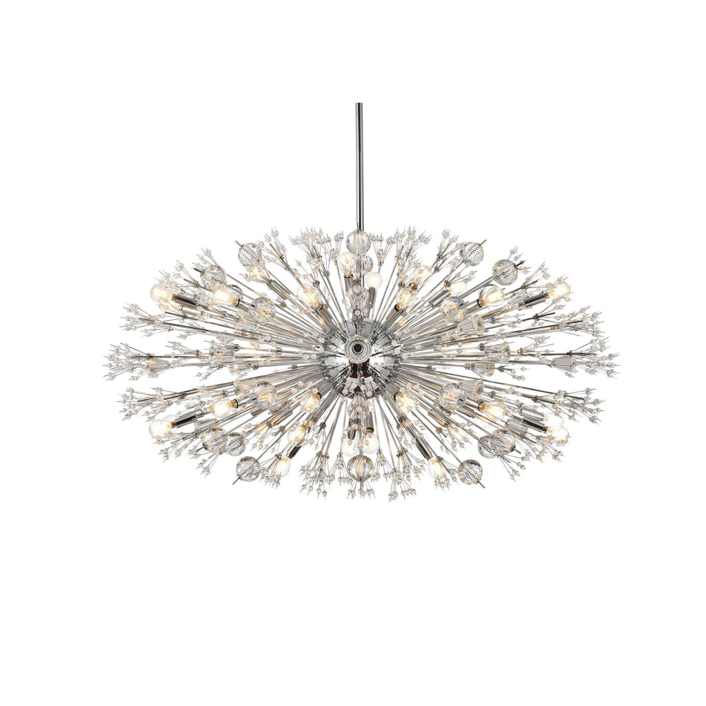 Elegant Lighting Vera 48 Inch Large Pendant Cp728906