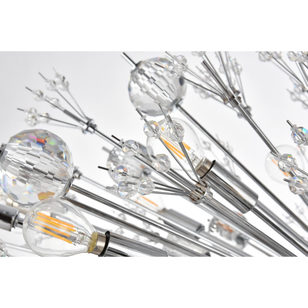 Elegant Lighting Vera 48 Inch Large Pendant Cp728906