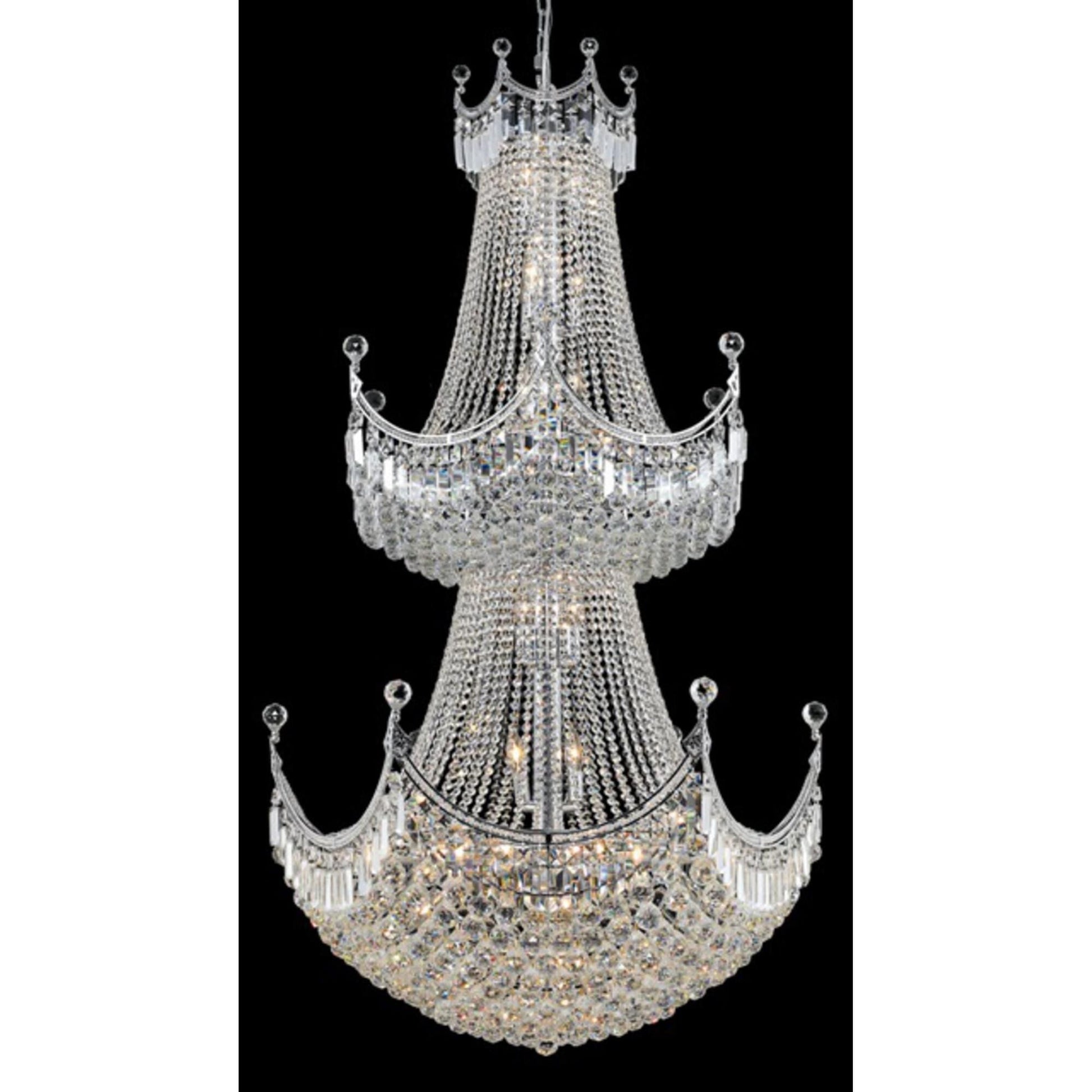 Elegant Lighting Corona 36 Inch Large Pendant Cp111452