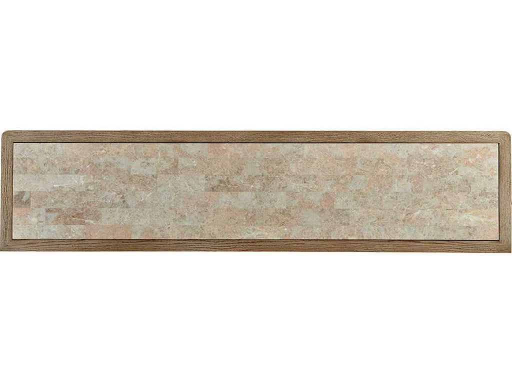 Monogram 84 Inch Oak Wood Sideboard in French Oak