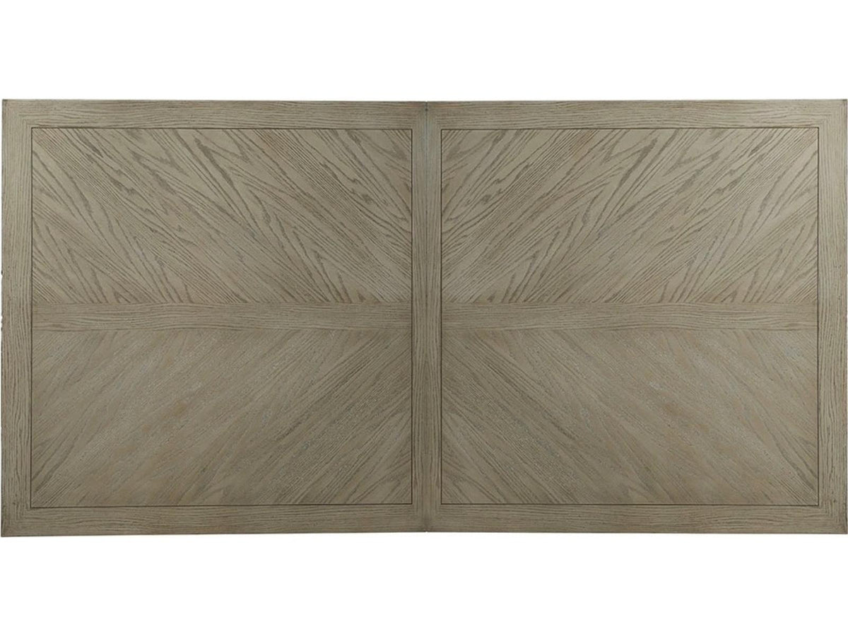 Monogram Rectangular Extendable Dining Table in French Oak
