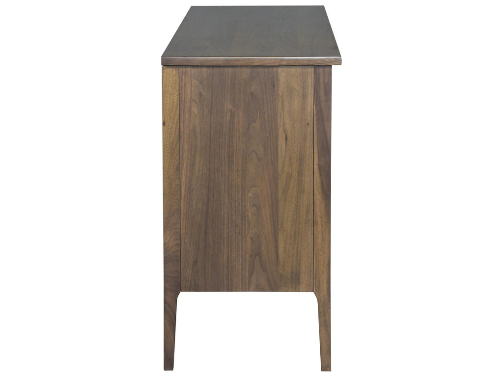 Monogram Heatherwood 9-Drawer Double Dresser in Brown Walnut
