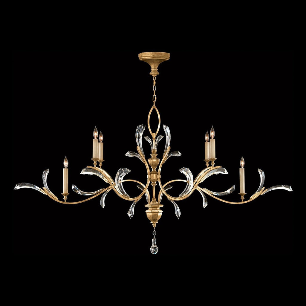 Fine Art Beveled Arcs 74" Chandelier