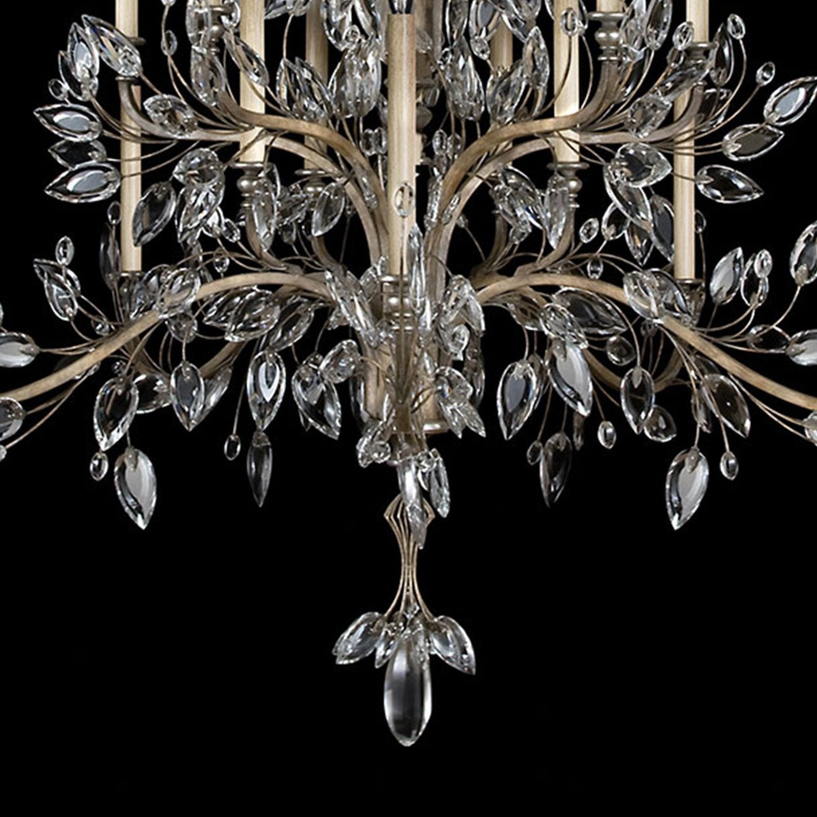 Fine Art Crystal Laurel 75" Round Chandelier